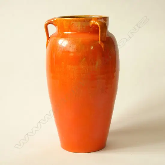 A Baron Barnstaple Arts & Crafts pottery vase