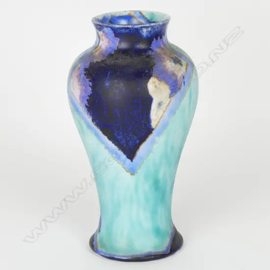 A Clarice Cliff 'Inspiration' Aster baluster vase