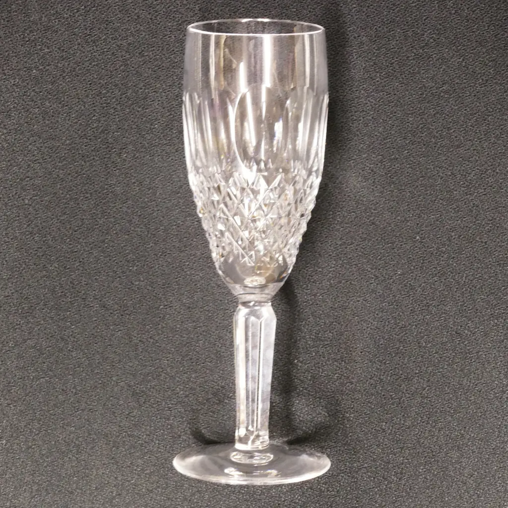 Eight Waterford crystal 'Colleen' champagne flutes Image 1++