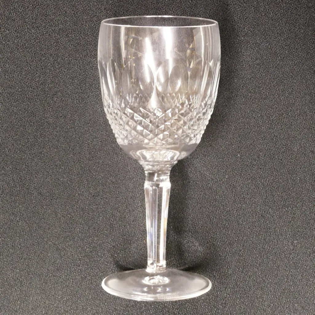 Eight Waterford crystal 'Colleen' red wine goblets Image 1++