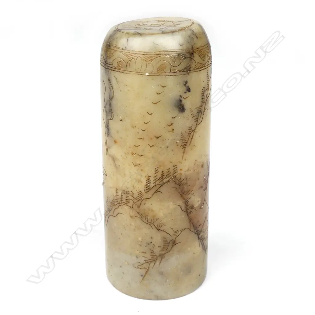 A Chinese soapstone seal Image 1++