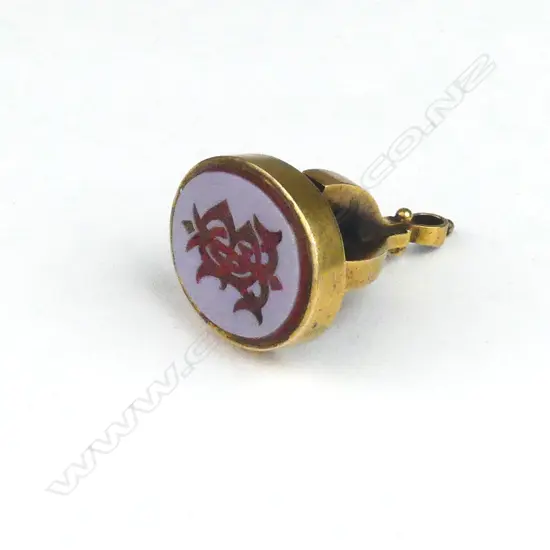 A 15ct. gold Arts & Crafts style fob seal