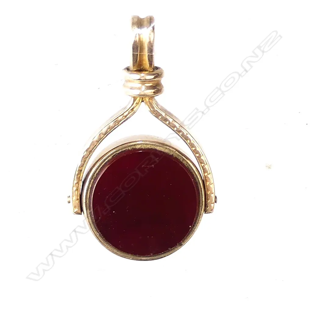 A 10ct rose gold spinner Image 1++