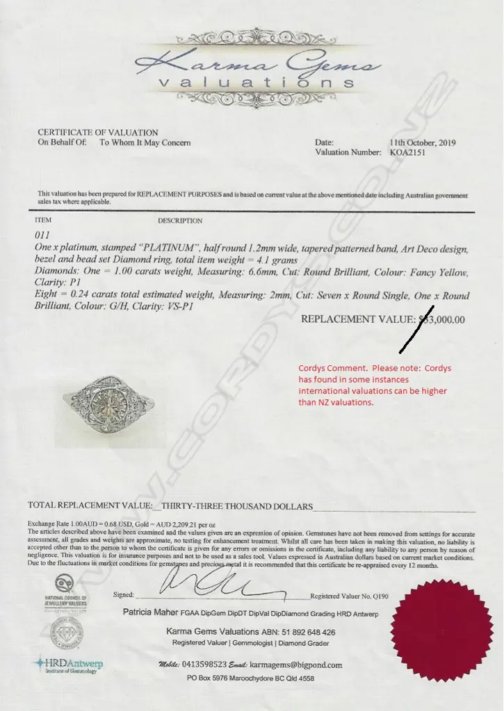 A platinum and 1.00ct diamond Art Deco style ring Image 1++