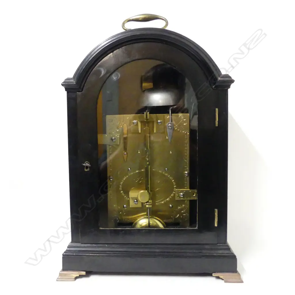 A Georgian bracket clock by Barraud of London Image 1++