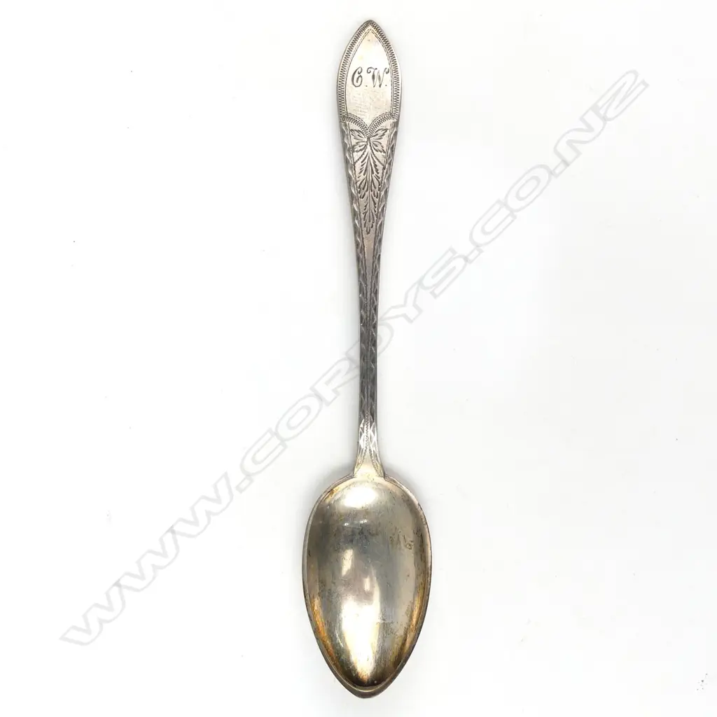 A cased set of Danish silver teaspoons Image 1++