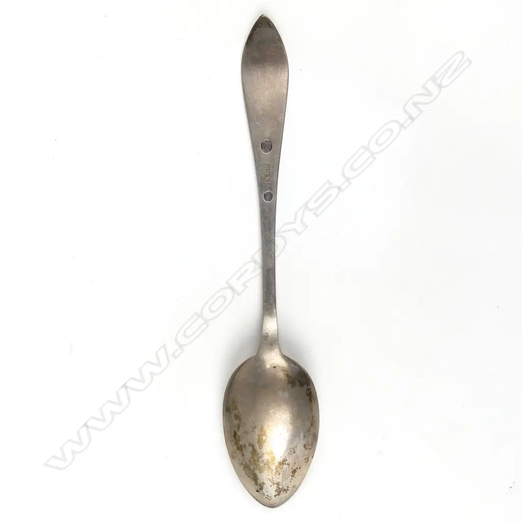 A cased set of Danish silver teaspoons Image 1++