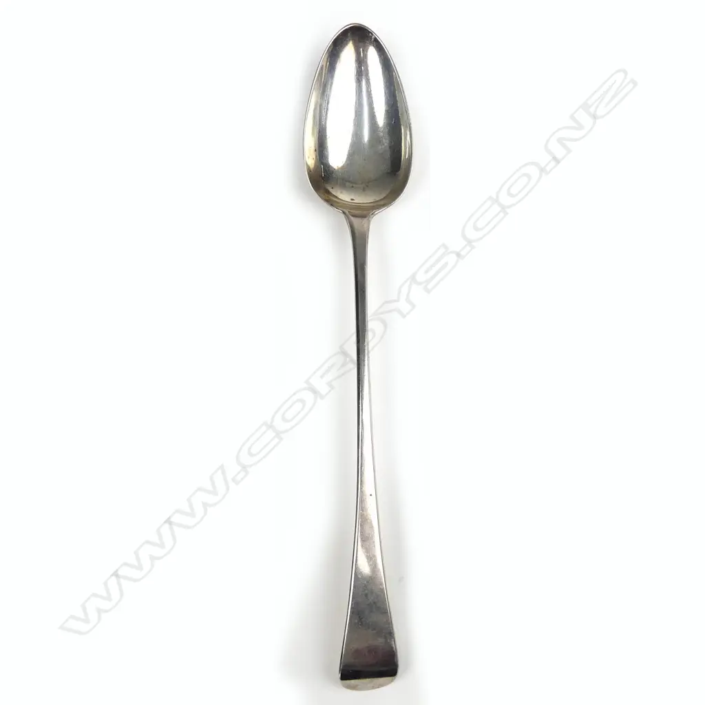 A George III silver basting spoon Image 1++