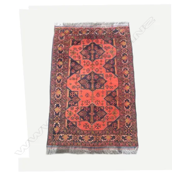A Persian hand knotted Kazak rug