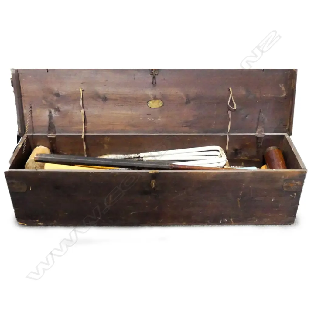 A vintage croquet set Image 1++