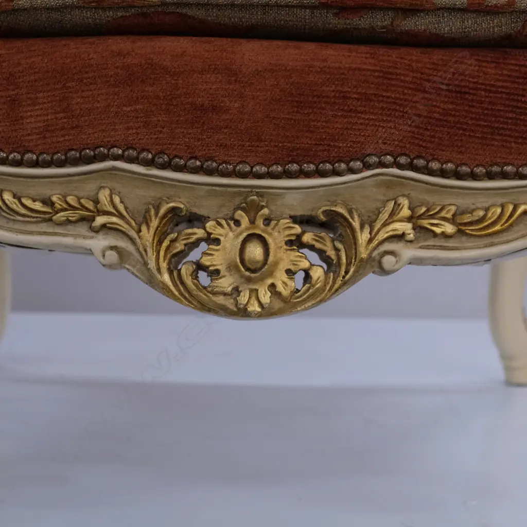 A pair of French style armchairs Image 1++