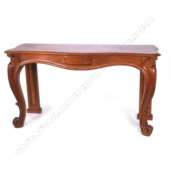 A New Zealand kauri console table