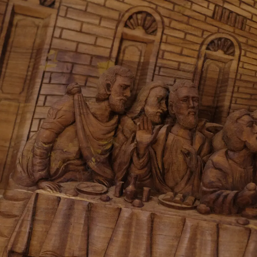 A good large and fine carving of The Last Supper Image 1++