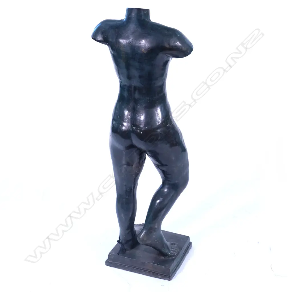 A bronze standing female torso Image 1++