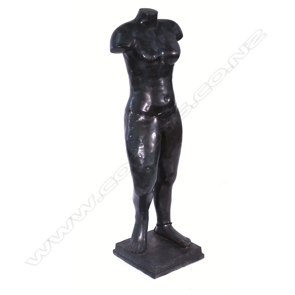 A bronze standing female torso Image 1++