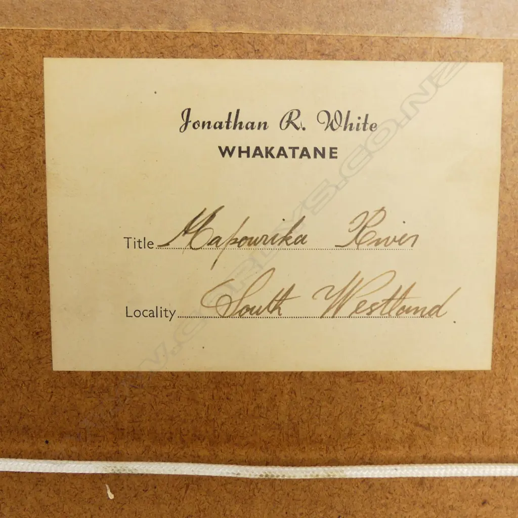 Jonathan R White (b.1939) Image 1++