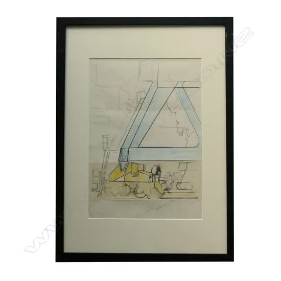 Dame Louise Henderson (1902-94) Wharf Crane