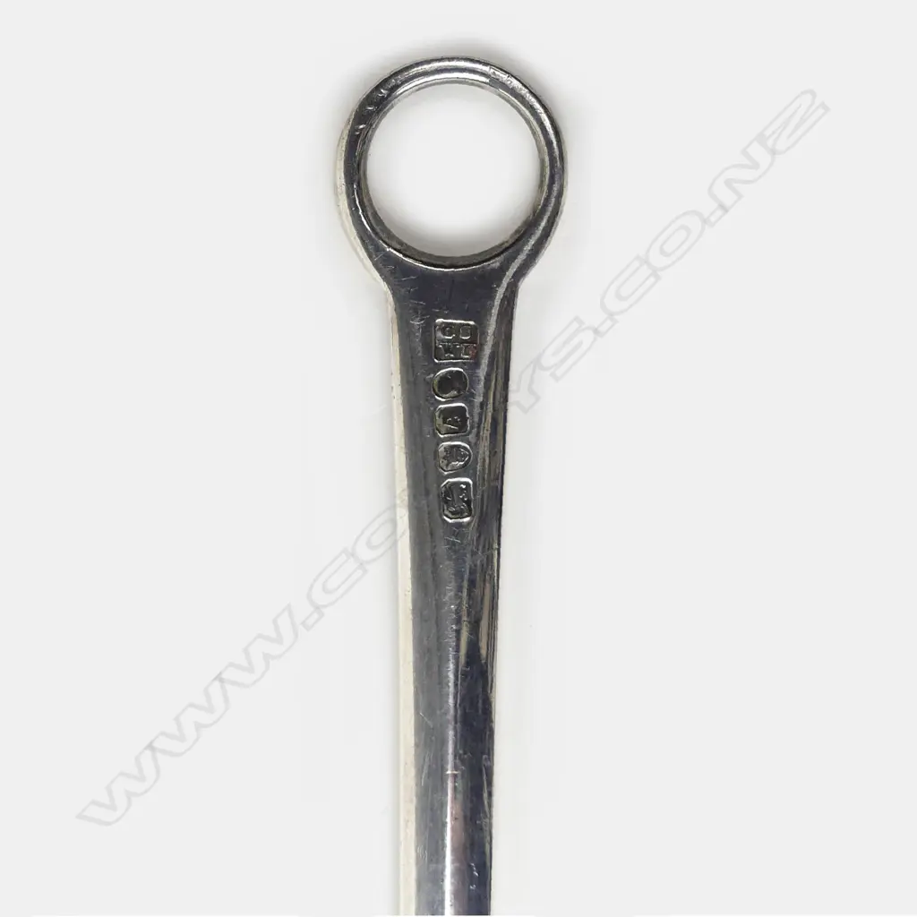 A George III silver meat skewer Image 1++