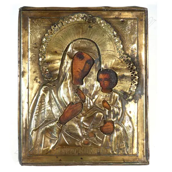 A small Hodegetria icon