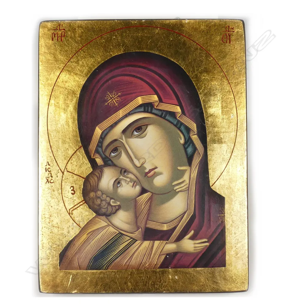 A 20thC icon of the Mother of God Image 1++