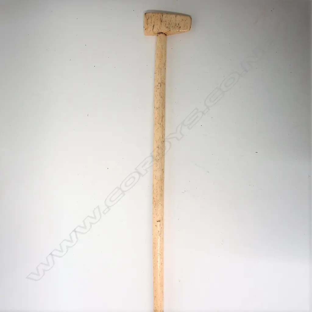 A c.1900 solid whalebone walking stick Image 1++