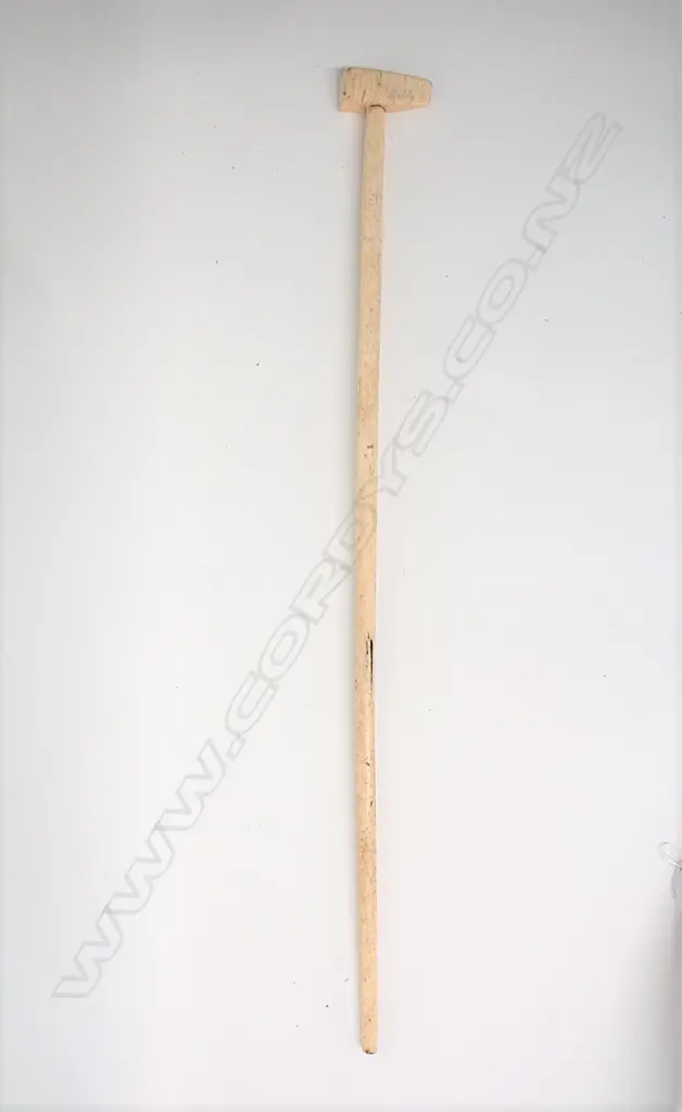 A c.1900 solid whalebone walking stick Image 1++