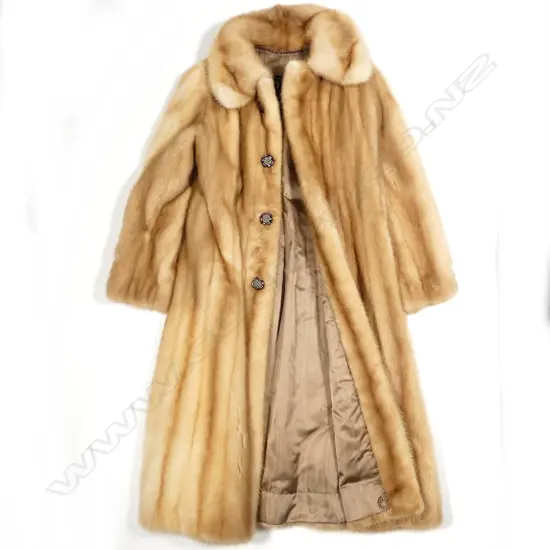 A full length mink coat