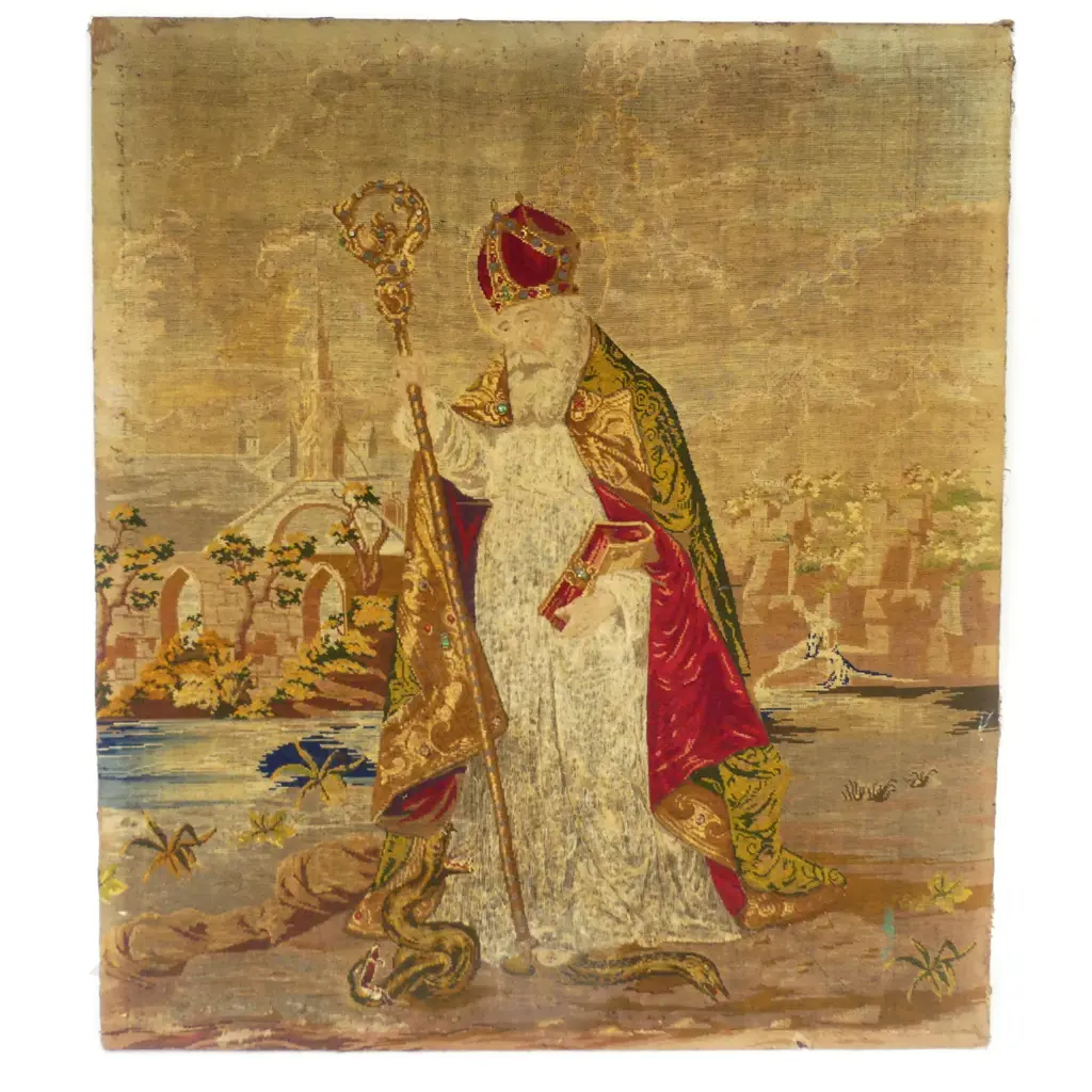 A large Victorian tapestry Image 1++