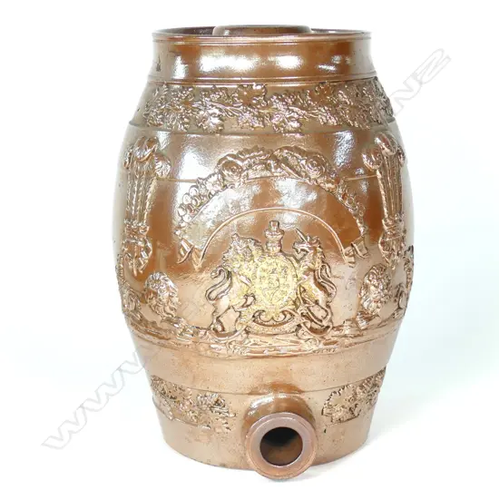 A quality Victorian salt glazed keg