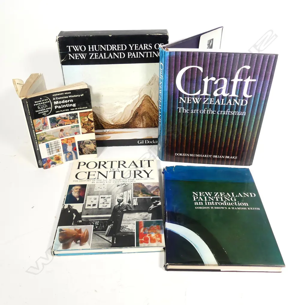 Five books on N.Z. art etc. Image 1++