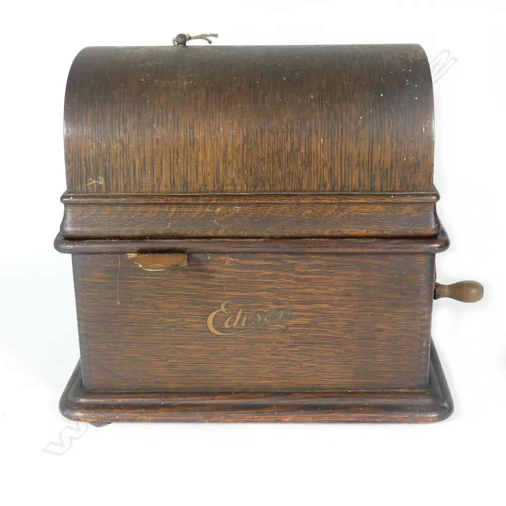 An early 20thC Edison 'Standard Phonograph' Image 1++