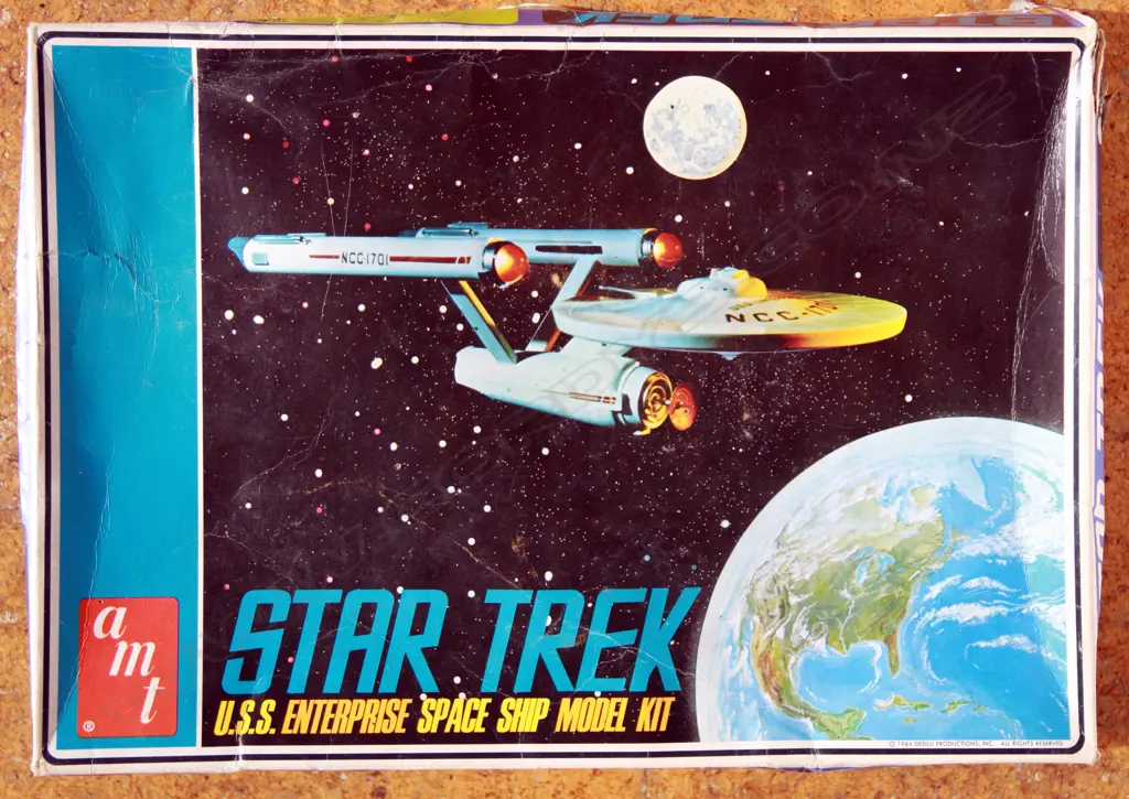 AMT - USA Star Trek ‘USS Enterprise’ plastic kit as new in box Image 1++