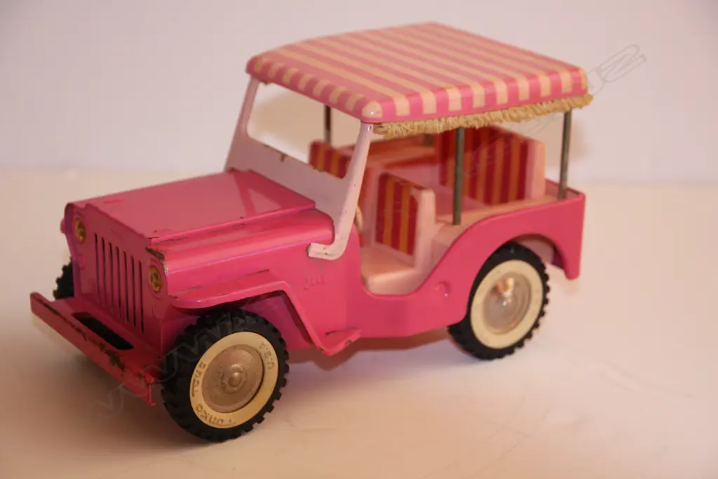 Tonka Toys pink ‘Surrey’ Jeep Image 1++