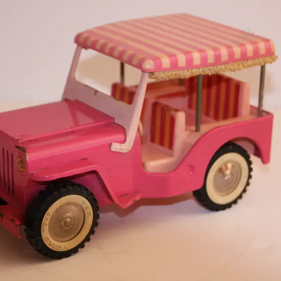 Tonka Toys pink ‘Surrey’ Jeep