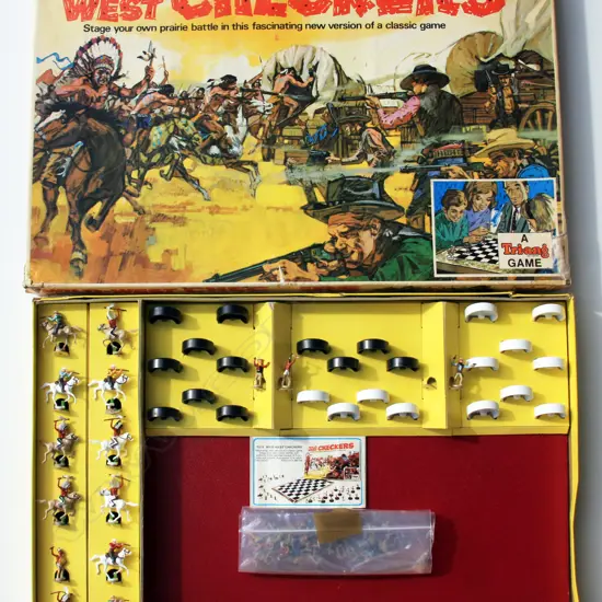 ‘Wild West Checker Set’