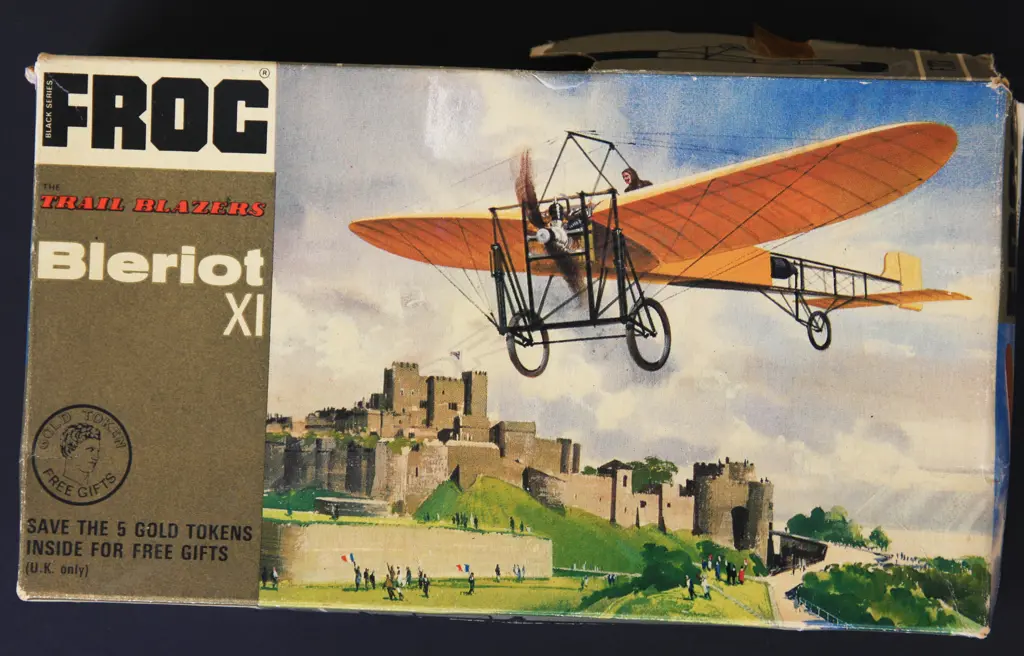 ‘Bleriot XI’ early aircraft plastic kitset by Frog Image 1++