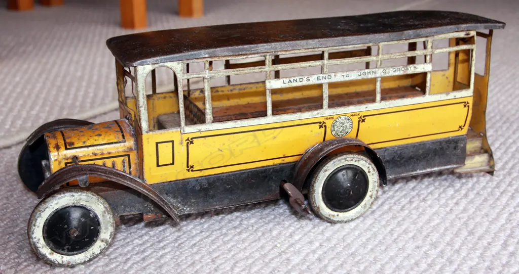 Burnett Toys Ltd tinplate bus Image 1++