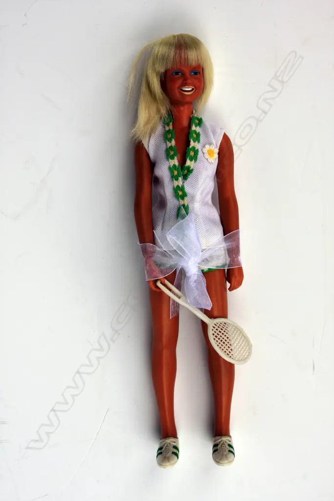 ‘Dusty’ the mini skirted tennis doll modelled after Tennis champion Tracey Austin Image 1++