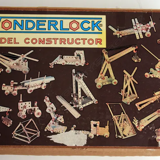 Wooden Construction set ‘Wonderlock’ by Brilock Products