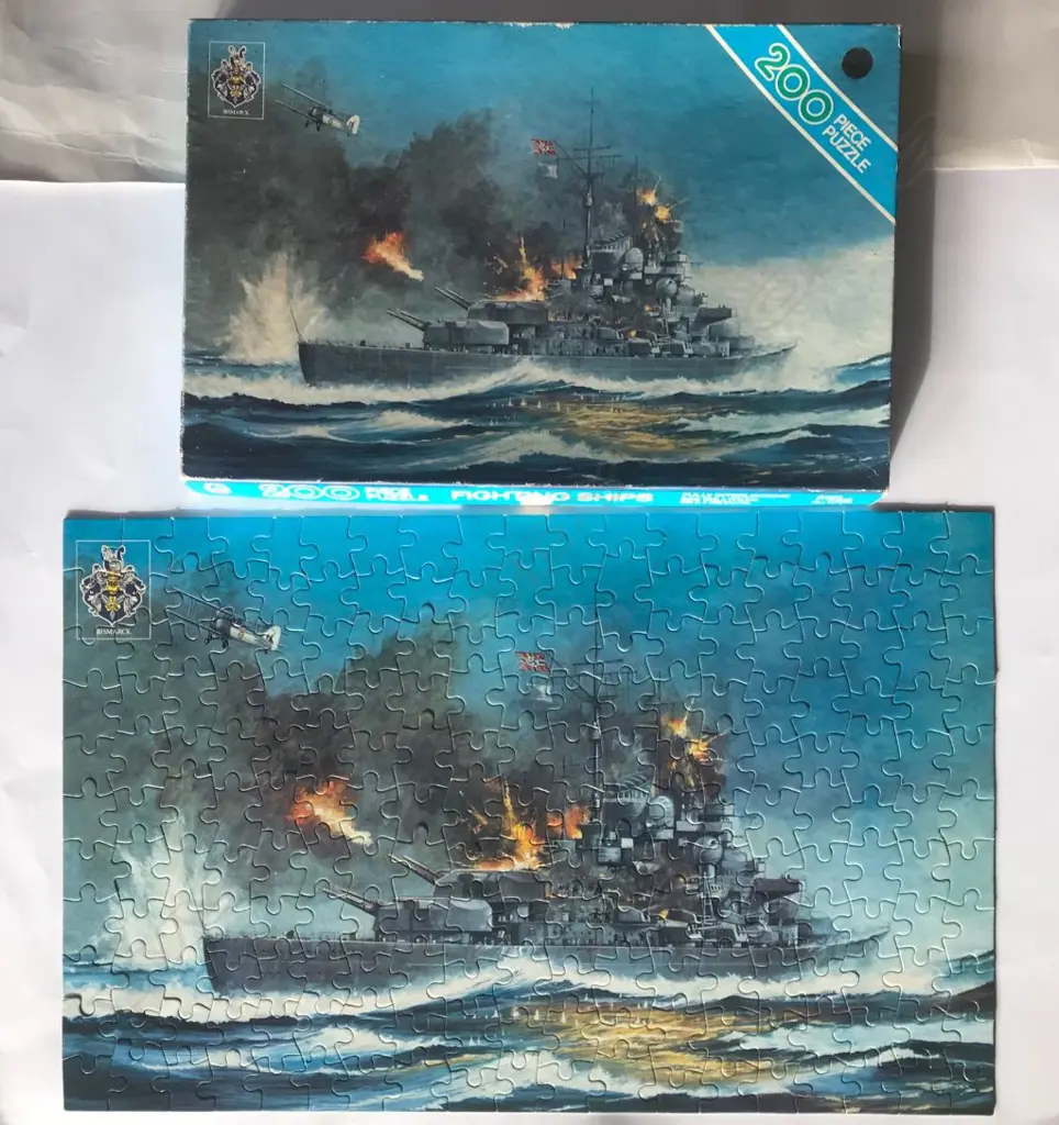 ‘The Bismarck ‘ jig-saw puzzle Image 1++
