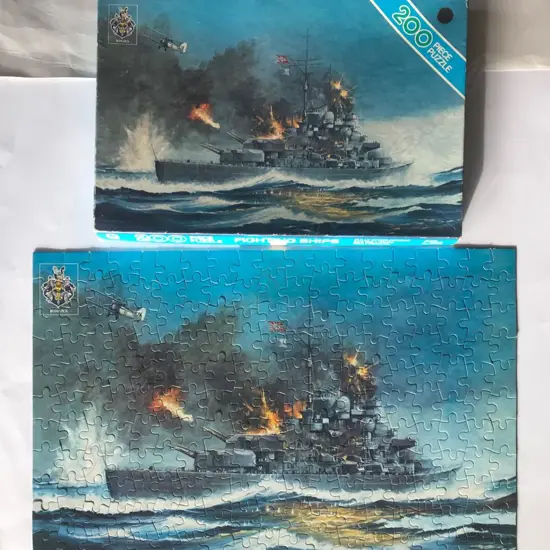 ‘The Bismarck ‘ jig-saw puzzle