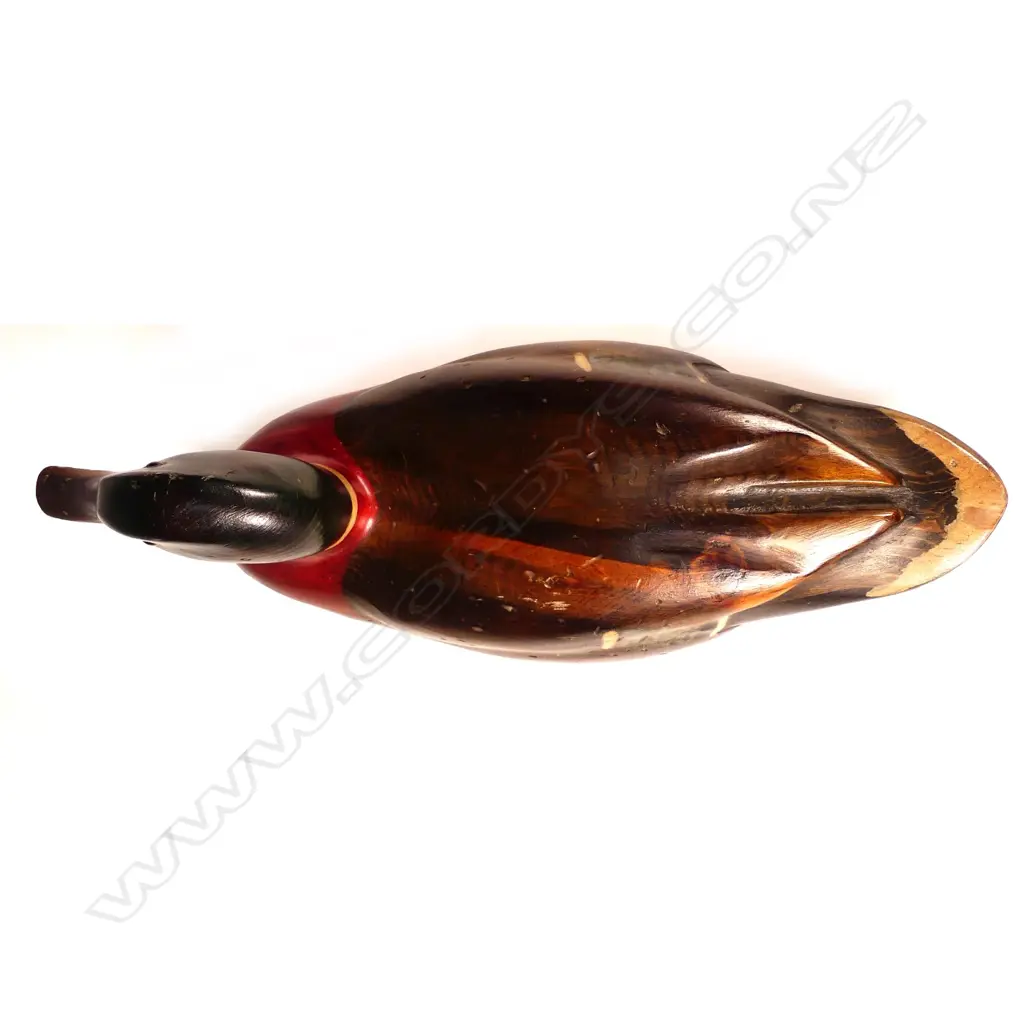c.1980 duck decoy by Tom Taber Image 1++