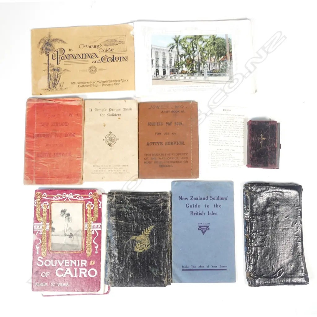 The historical WWI NZEF archive of Private William Gabriel Jones 59913 Image 1++