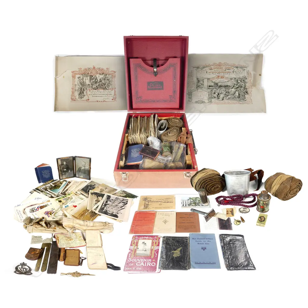 The historical WWI NZEF archive of Private William Gabriel Jones 59913 Image 1++