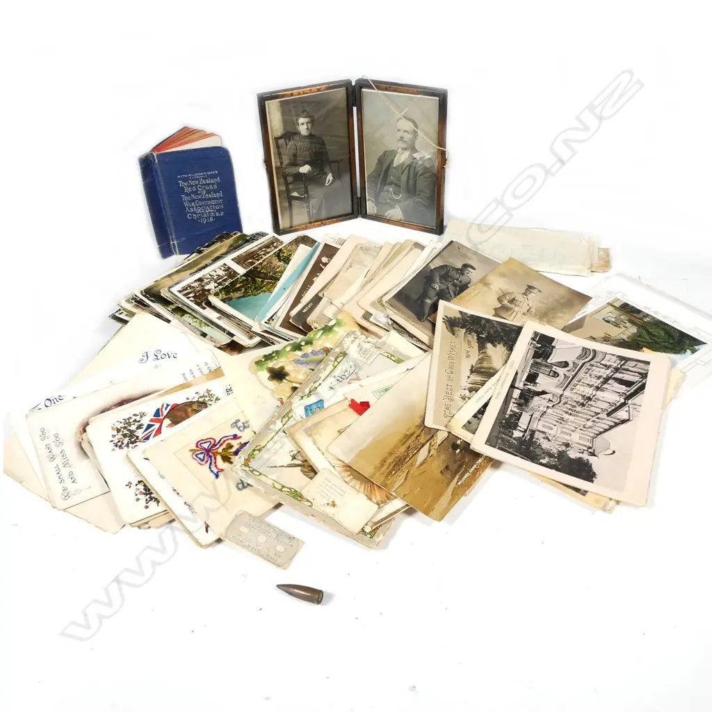 The historical WWI NZEF archive of Private William Gabriel Jones 59913 Image 1++