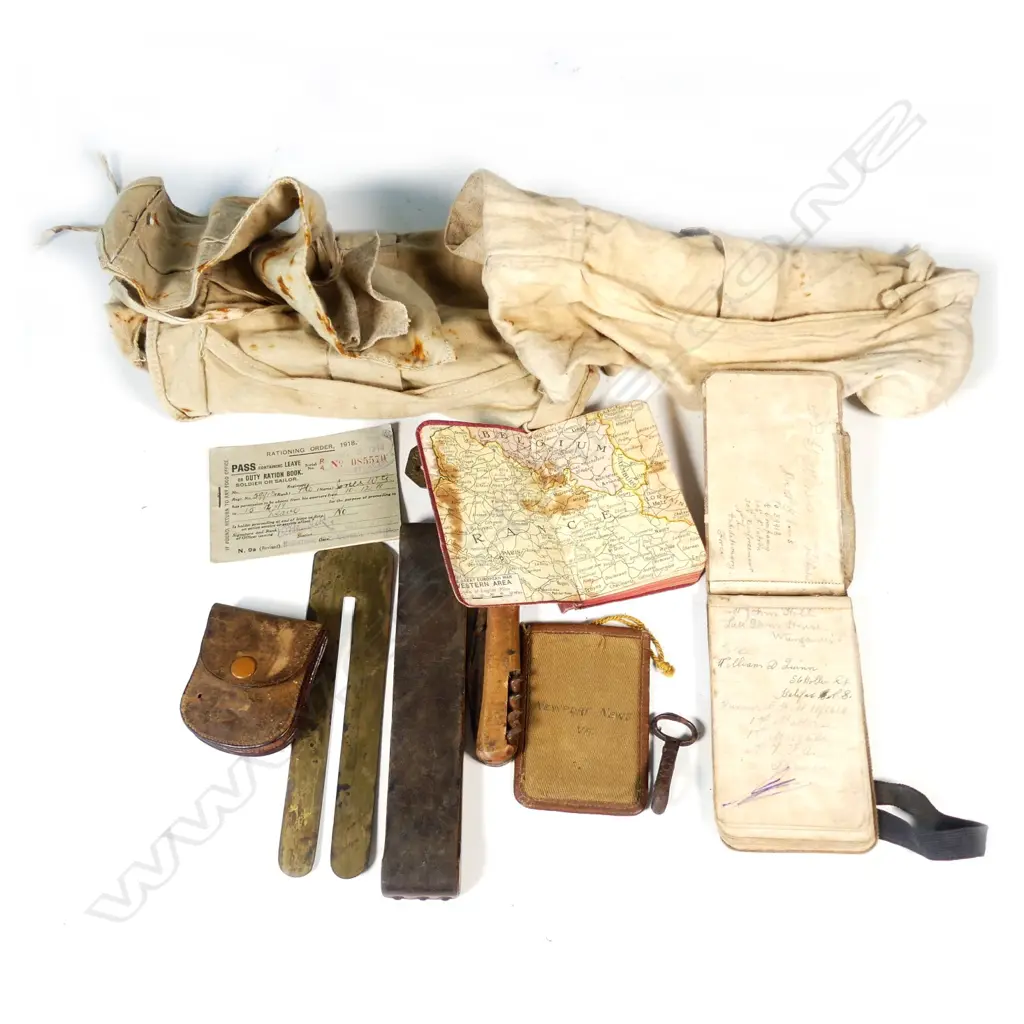 The historical WWI NZEF archive of Private William Gabriel Jones 59913 Image 1++