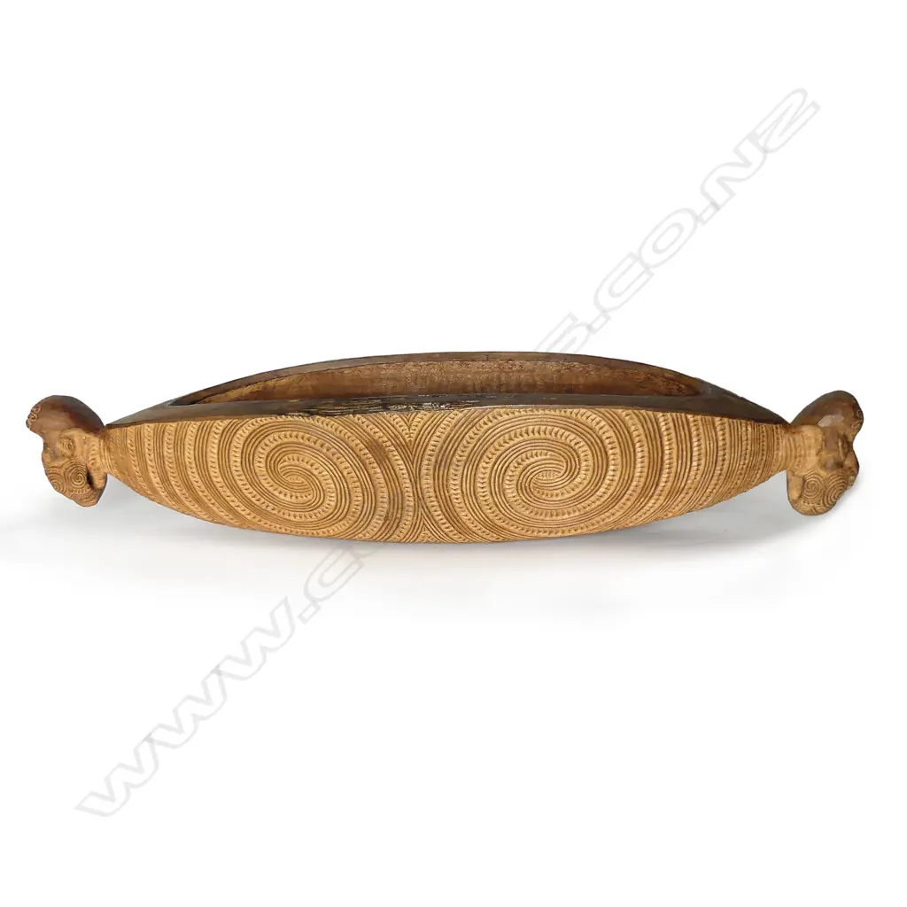 Ian McMillan carved plum kumete Image 1++