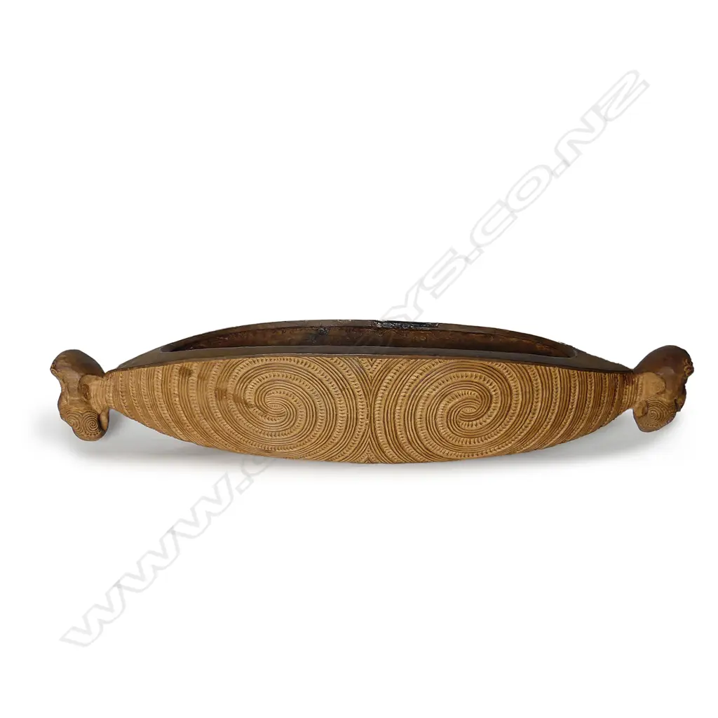 Ian McMillan carved plum kumete Image 1++