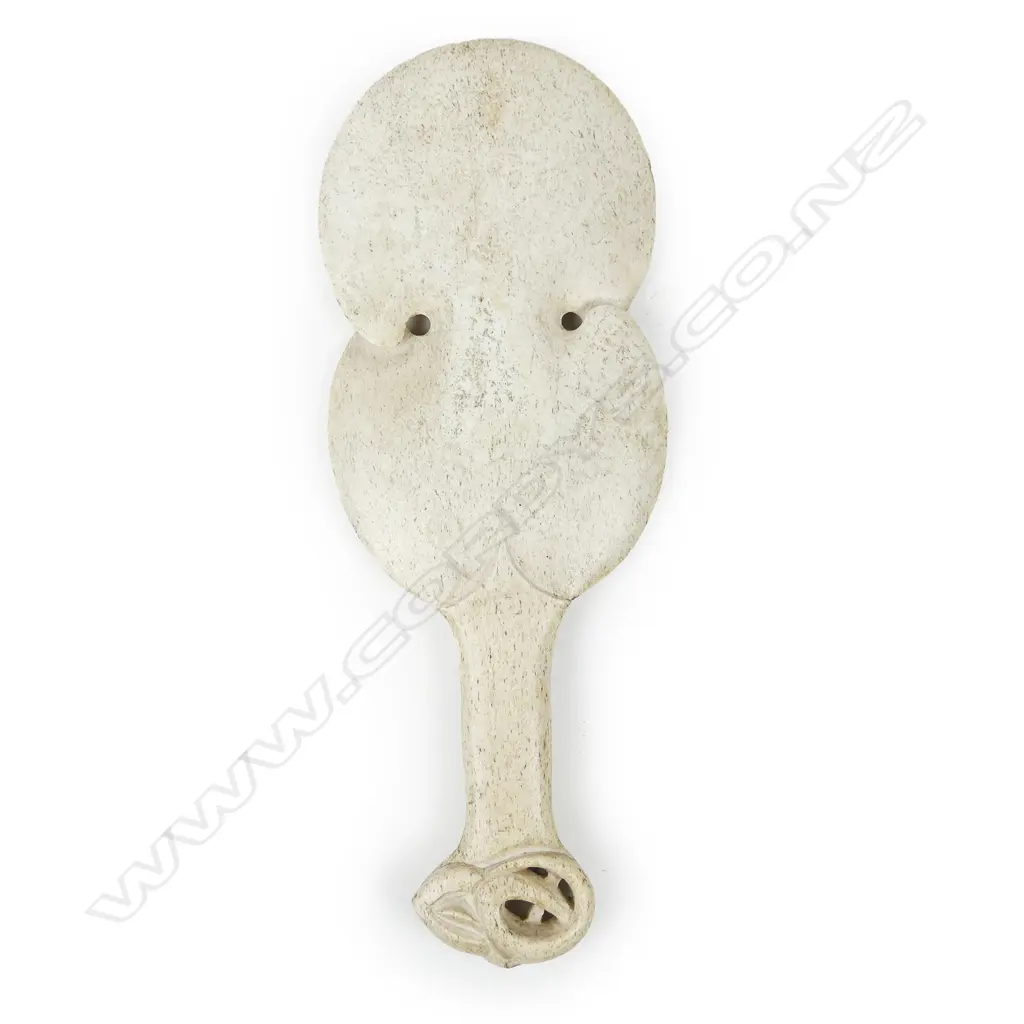 Ian McMillan substantial carved whalebone kotiate Image 1++