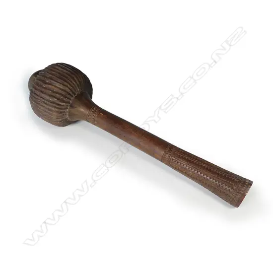 An early 20thC large Fijian ula club